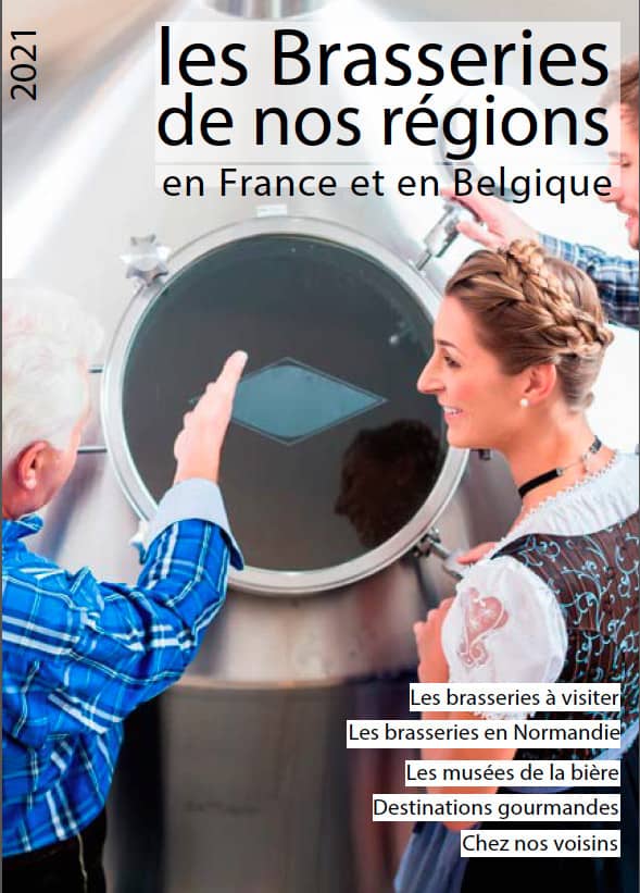 le guide des brasseries de France et Belgique édition 2021 avec un focus sur les brasseries en Normandie